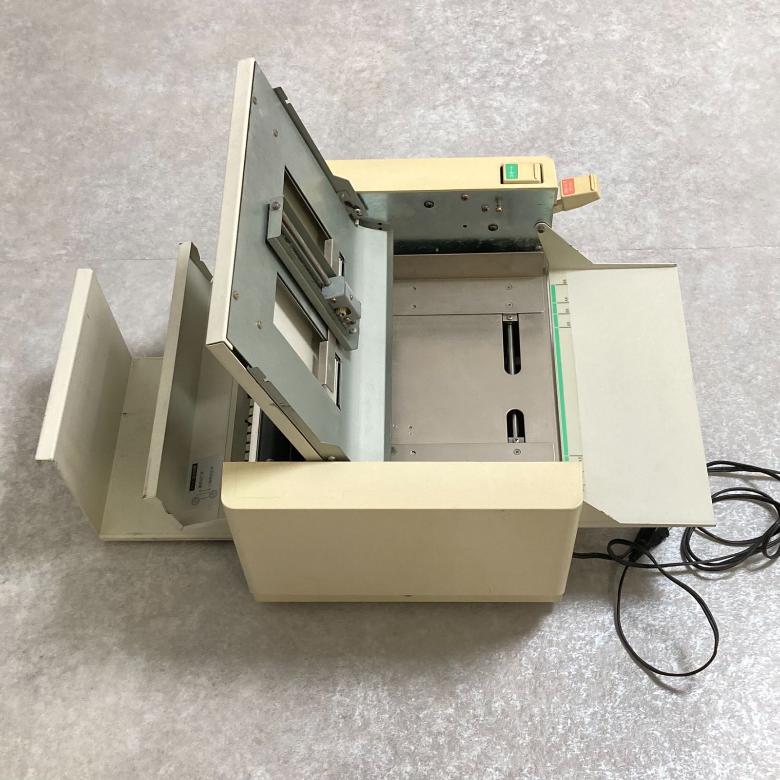 中古 紙折り機 自動 シルバー精工 動作確認済み SILVER REED ORUMAN