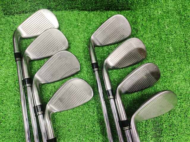 滝野□激安[691] アイアンセット テーラーメイド r7 DRAW/GS75(JP) 8本