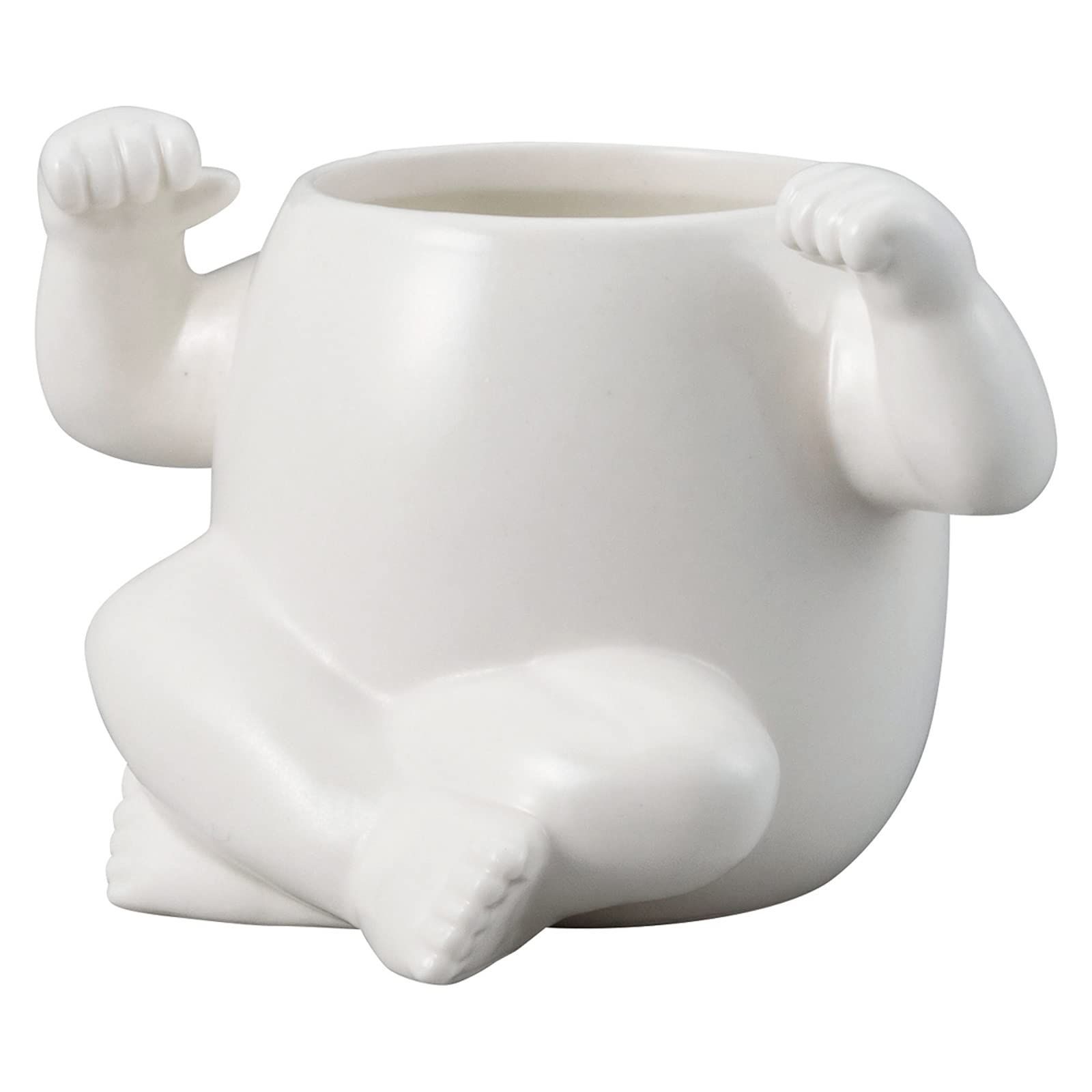 【売切注意！お早めに】 キャラ マグカップ おもしろ食器 がんばる サンアート SAN3511-1
