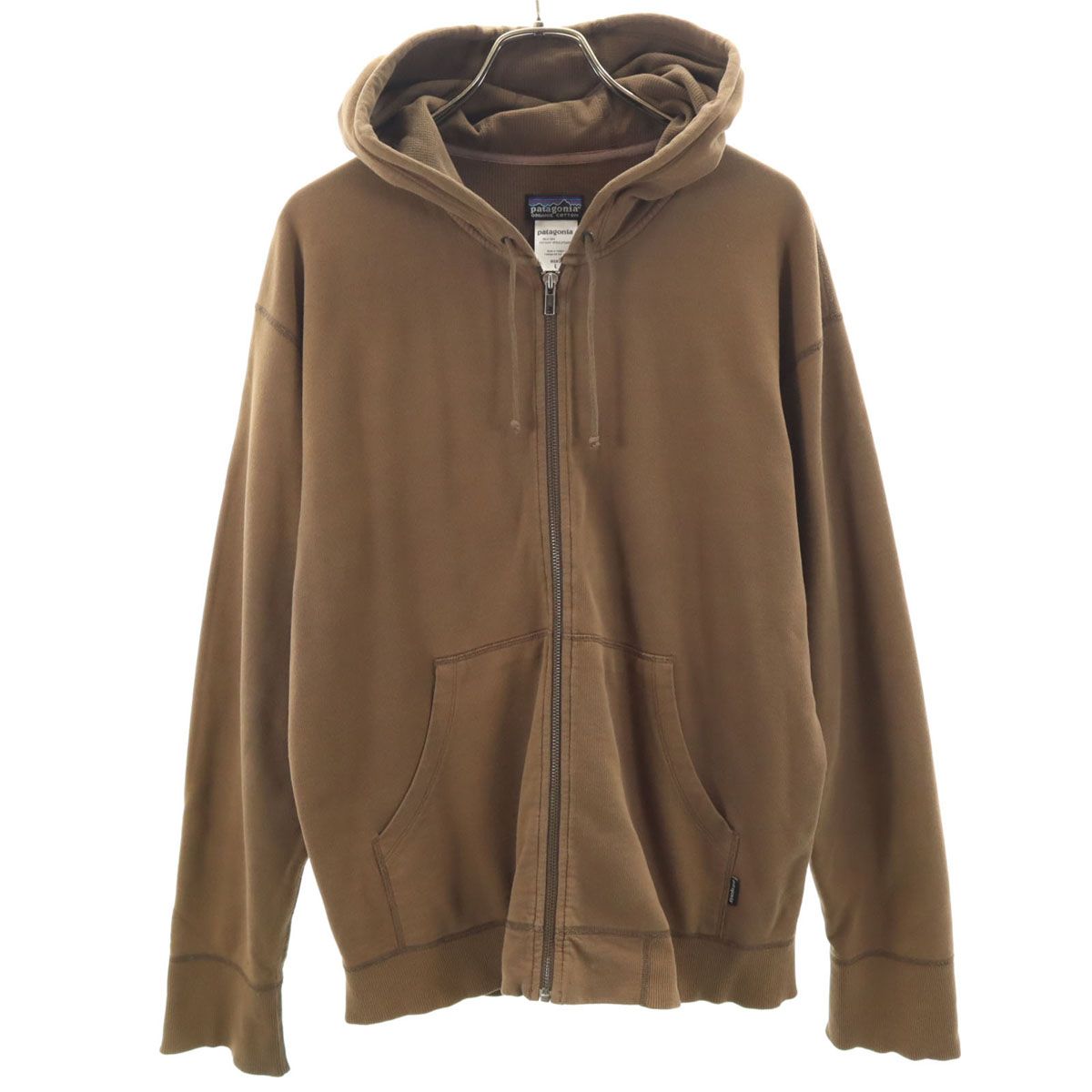 patagonia パタゴニア 長袖 スウェット ジップパーカー L ブラウン
