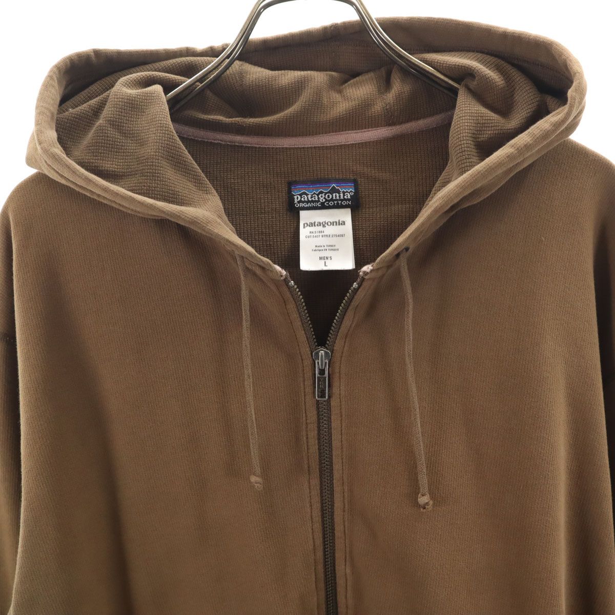 patagonia パタゴニア 長袖 スウェット ジップパーカー L ブラウン