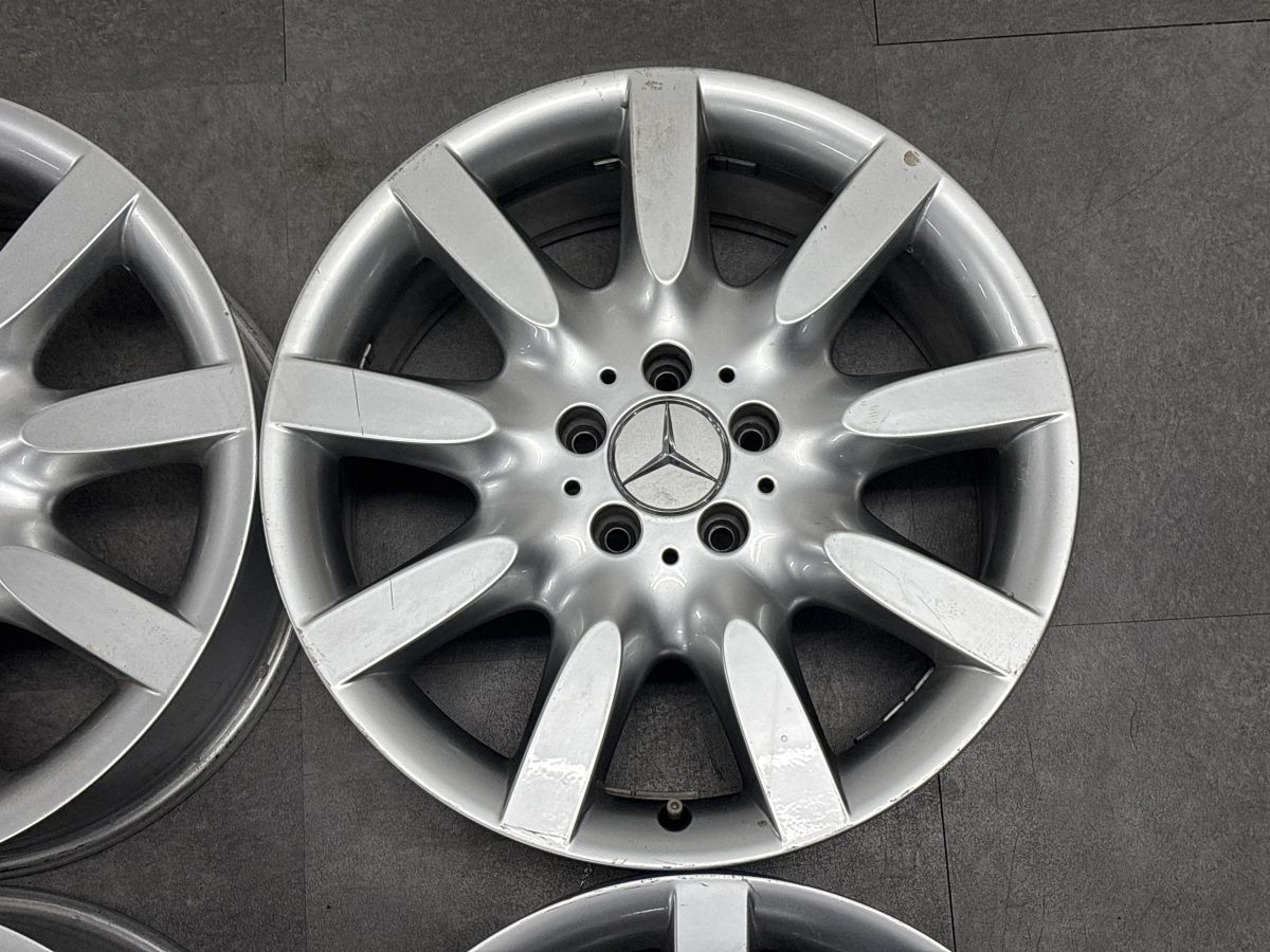 正規品】メルセデスベンツ W221 Sクラス 純正 18in 8.5J +43 PCD112 4 