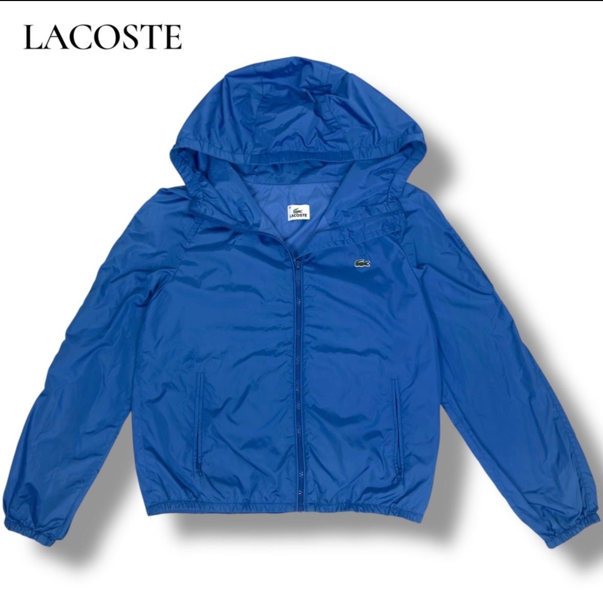 最終値下げ】【美品】LACOSTE ラコステ フード付き ナイロンジャケット