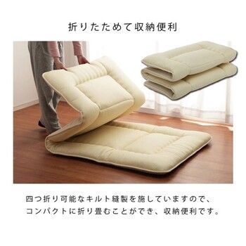 敷布団 ダブルロング 約140×210cm ダニ増殖抑制 日本製 寝具 清潔 快適 無地 シンプル 敷き布団 滅ダニ 4550317109256