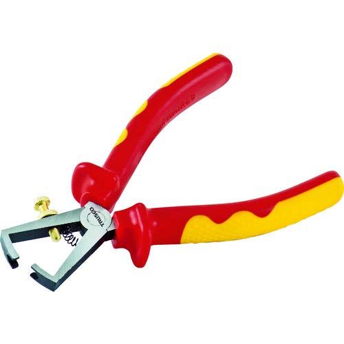 新品 TRUSCO(トラスコ) 絶縁ワイヤストリッパー 150mm TZWS-150