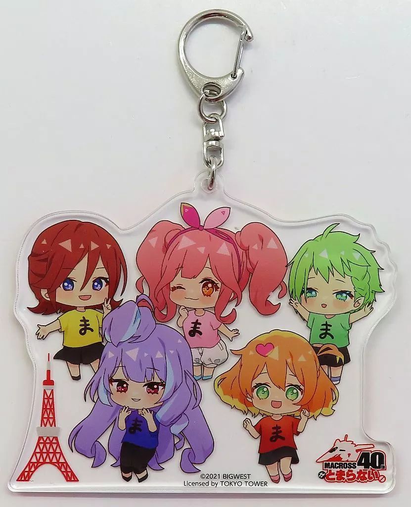 中古】キーホルダー ワルキューレ(マクロスΔ) ビッグアクリル 中古】キーホルダー ワルキューレ(マクロスΔ) ビッグアクリル