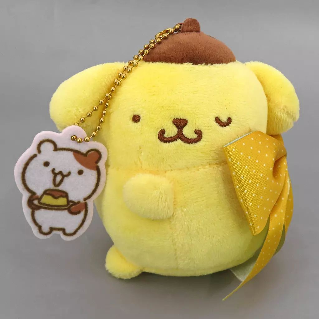 中古】ぬいぐるみマスコット・ぬいぐるみバッジ ポムポムプリン 中古】ぬいぐるみマスコット・ぬいぐるみバッジ ポムポムプリン