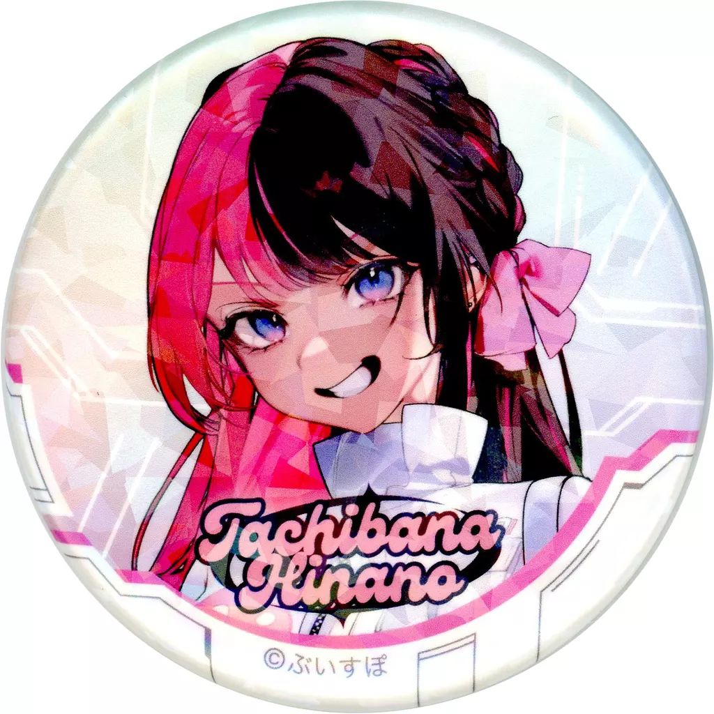 中古】バッジ・ピンズ 橘ひなの 「バーチャルYouTuber ぶいすぽっ ぶいすぽ RAGE 橘ひなの 缶バッジ