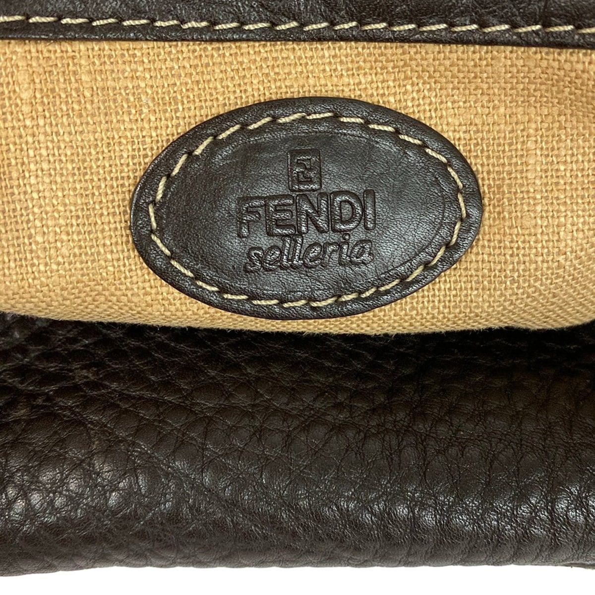 FENDI(フェンディ) ショルダーバッグ セレリア 8BT109 ダークブラウン 