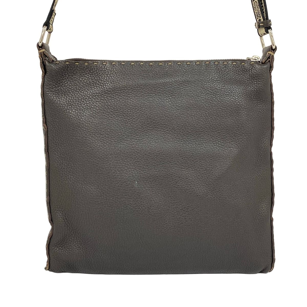 FENDI(フェンディ) ショルダーバッグ セレリア 8BT109 ダークブラウン 