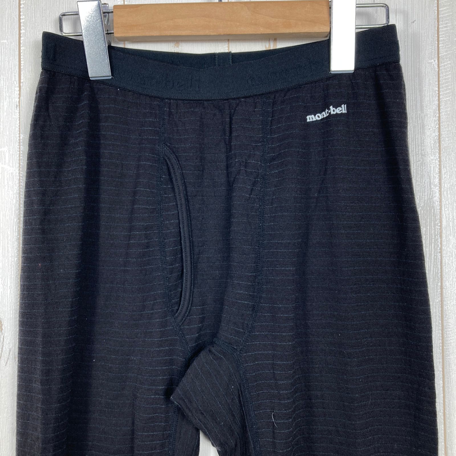 ✉️Men's M ブラック系 Montbell ( モンベル ) スーパーメリノウール