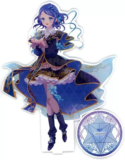 中古】アクリルスタンド・アクリルパネル 荊りんね デカアクリル 