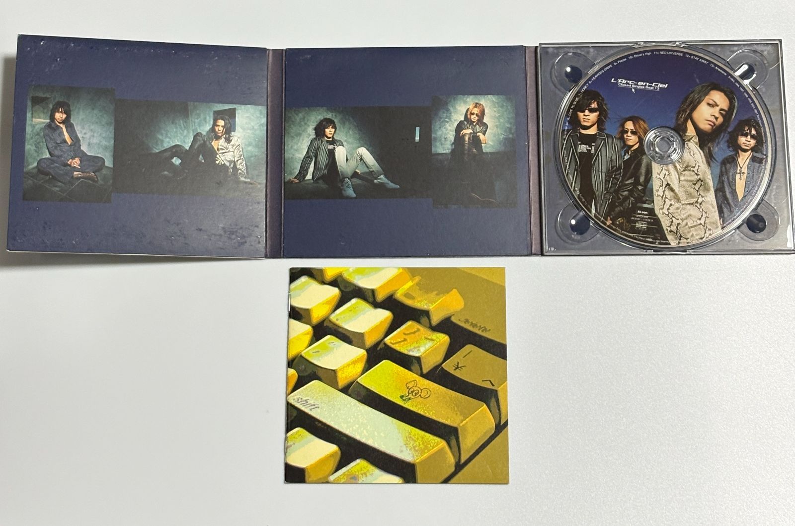 初回盤CD L'Arc~en~Ciel『Clicked Singles Best 13』 - メルカリ