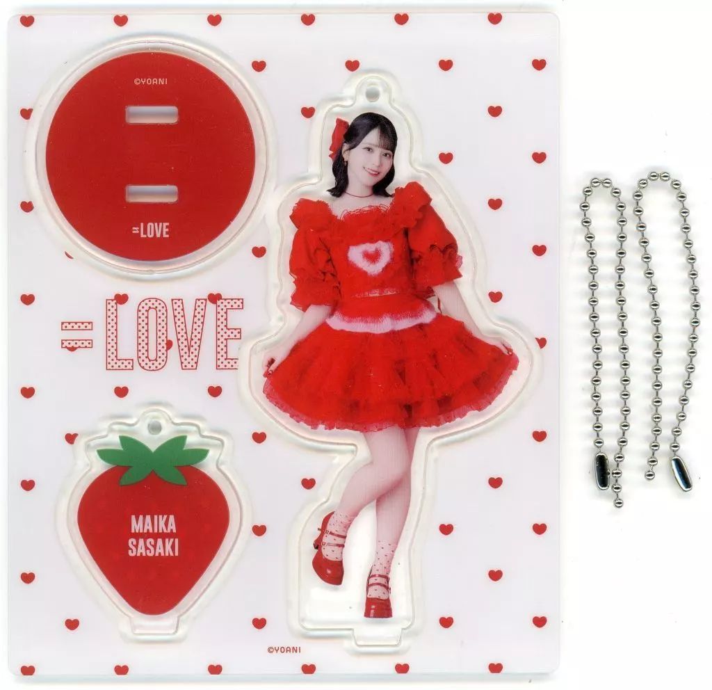 =LOVE 佐々木舞香 アクリルキーホルダー キーホルダー 佐々木舞香(イコールラブ(=LOVE)) アクリルスタンド