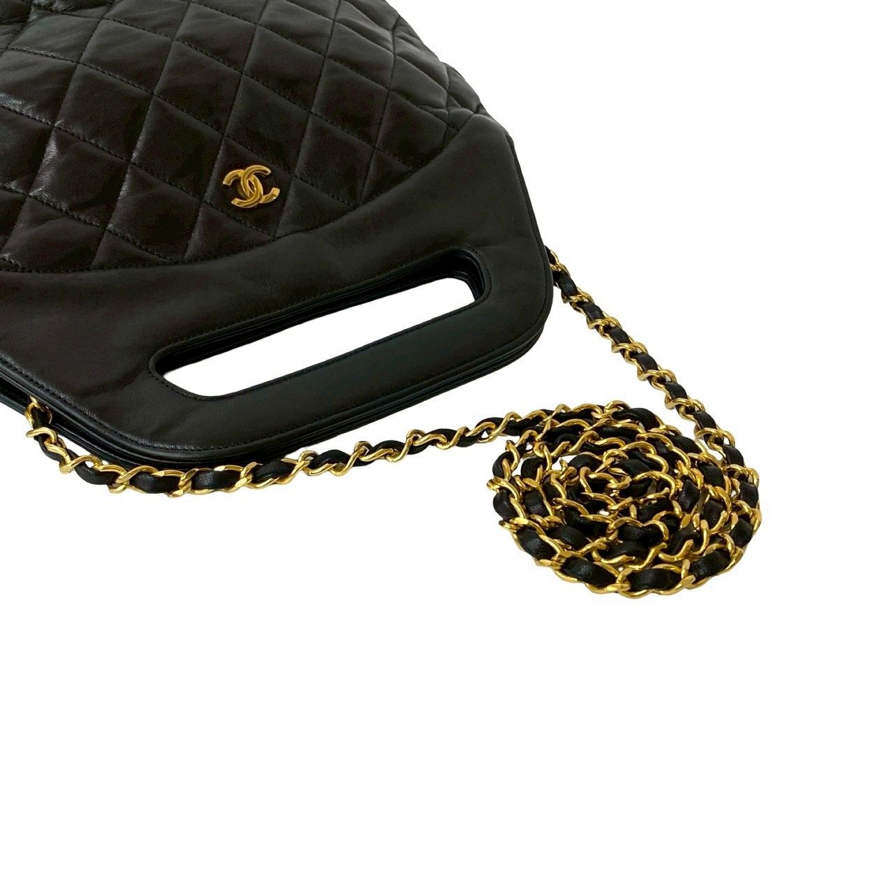 極 美品 シール有 1番台 CHANEL シャネル マトラッセ ココマーク ラムスキン 2way ハンドバッグ ショルダーバッグ ブラック 20060 極 美品 シール有 1番台 CHANEL シャネル マトラッセ ココマーク