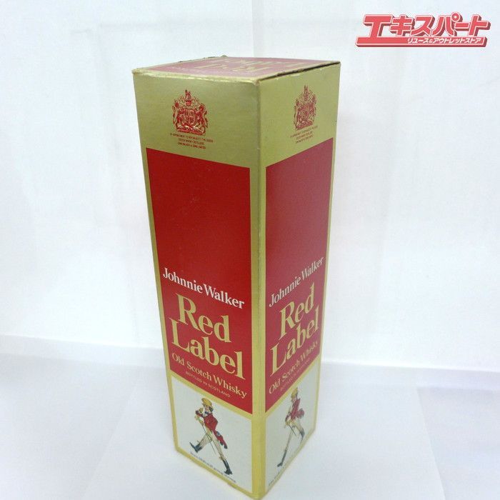 未開栓 ジョニーウォーカー レッドラベル 760ml 43% 箱付 - メルカリ