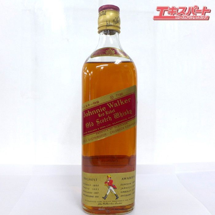 【未開栓】ジョニーウォーカー レッドラベル 760ml ウイスキー❇︎匿名配送 未開栓 ジョニーウォーカー レッドラベル 760ml 43% 箱付 - メルカリ
