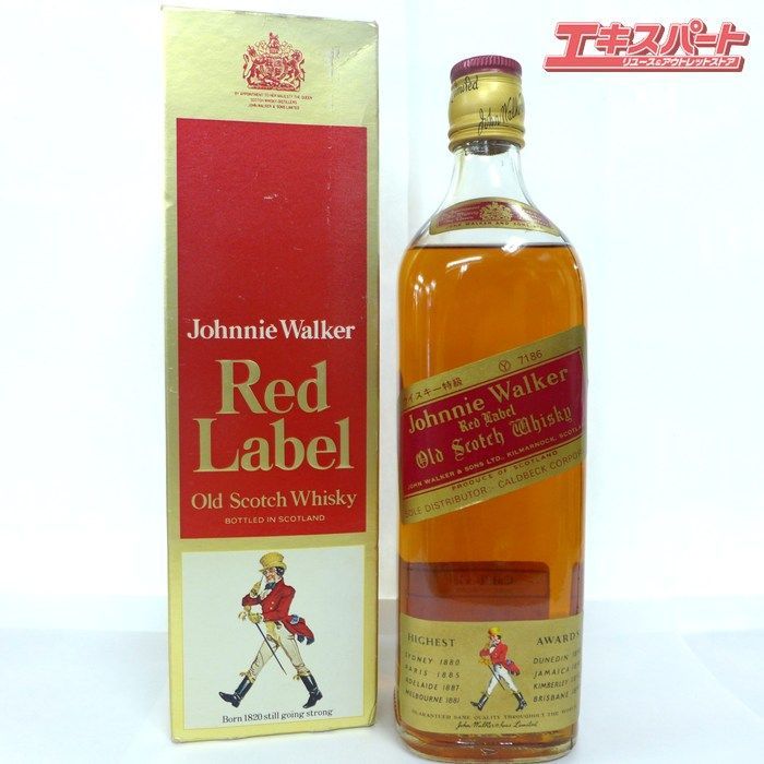 【未開栓】ジョニーウォーカー レッドラベル 760ml ウイスキー❇︎匿名配送 未開栓 ジョニーウォーカー レッドラベル 760ml 43% 箱付 - メルカリ