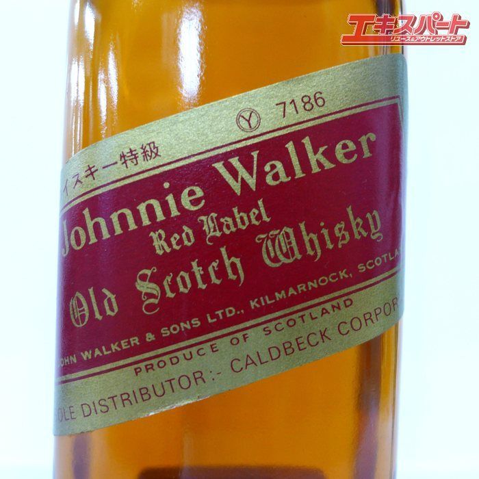 ジョニーウォーカー レッドラベル 760ml 未開栓 - 43% Walker メルカリ
