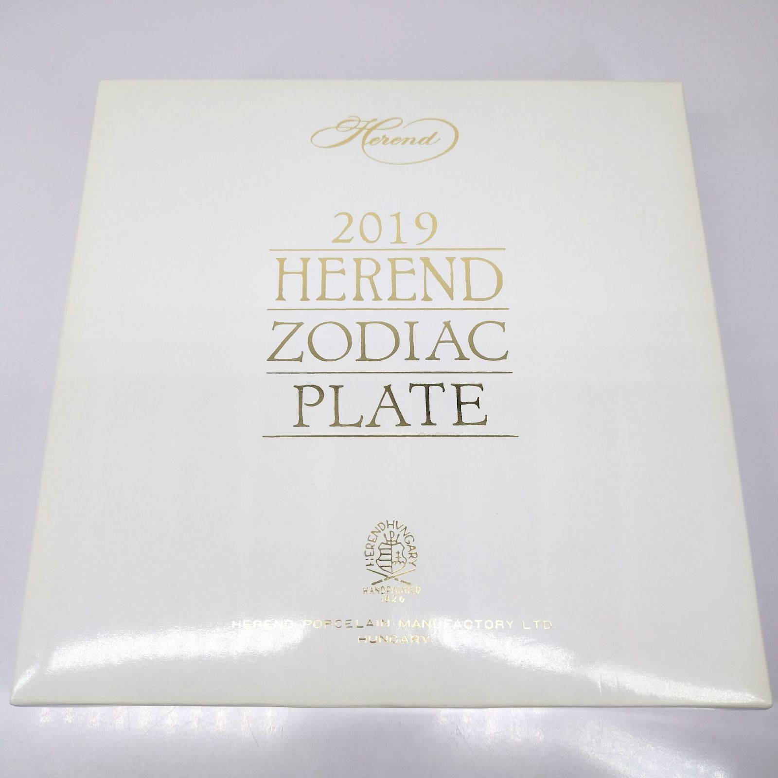 ☆HEREND ヘレンド イヤープレート 干支 イノシシ 猪 飾皿 2007年 