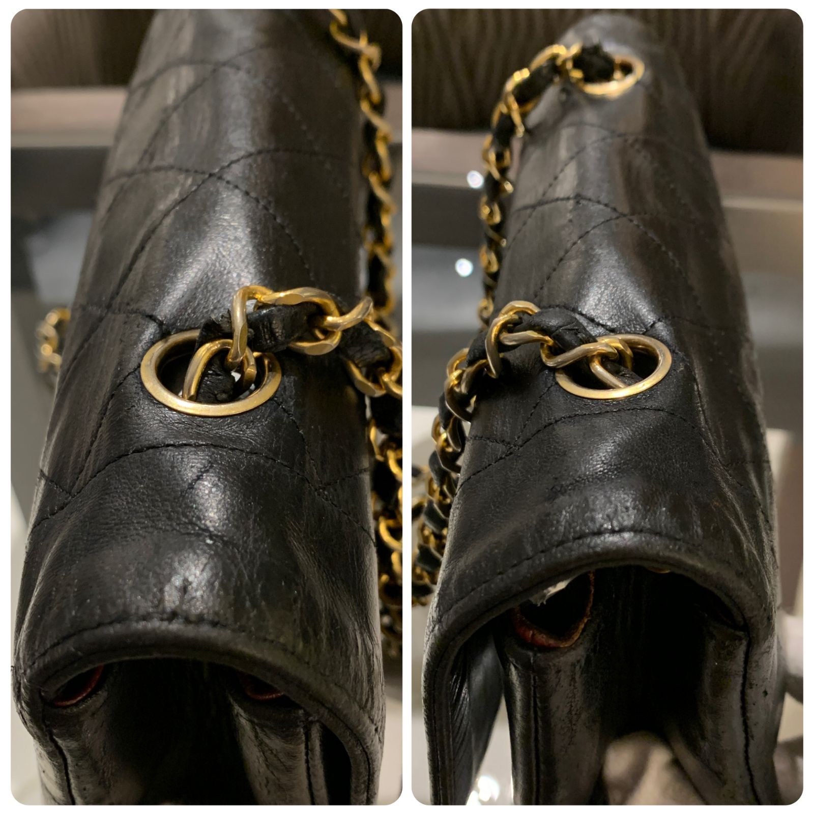 ◎本物 美品 CHANEL シャネル マトラッセ ダイアナフラップ チェーン