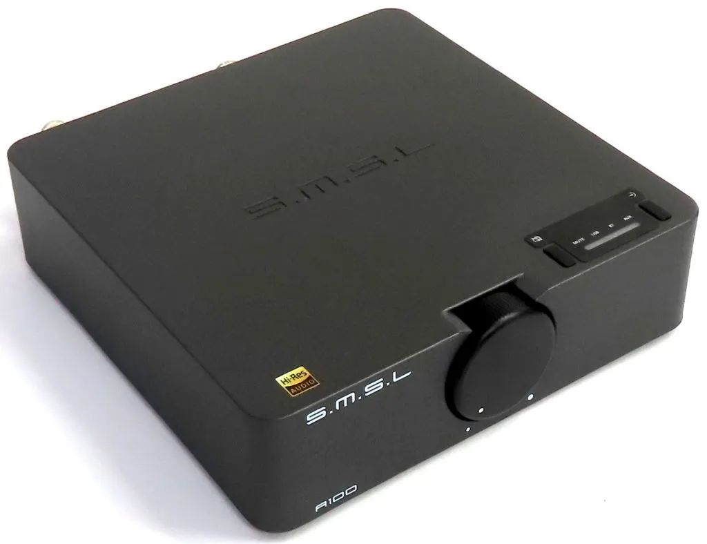 【中古】オーディオプレイヤー・コンポ S.M.S.L HIGH RESOLUTION パワーアンプ (アイアングレー) [A100]