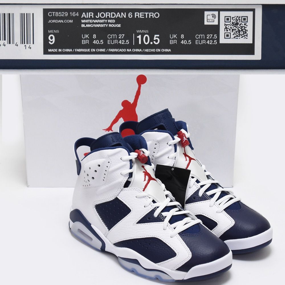 NIKE Air Jordan 6 Retro Olympic ナイキ エアジョーダン6 レトロ