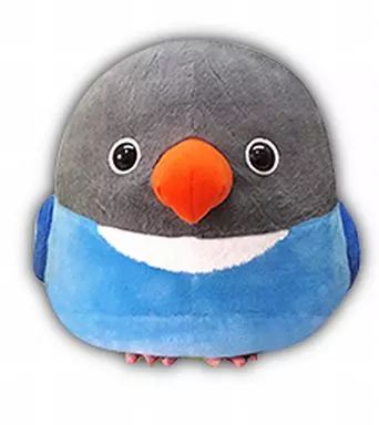 中古】ぬいぐるみ ブルーボタンインコ オールスターズ BIGサイズ
