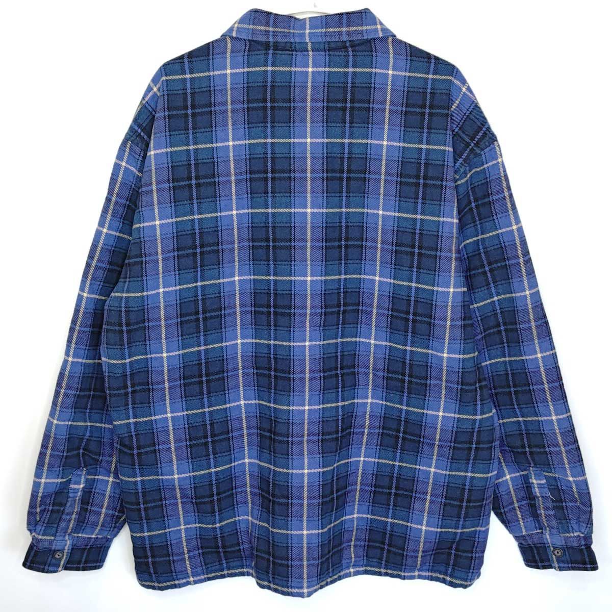 シュプリーム Thermal Lined Zip Up Flannel Shirt サーマル ラインド 
