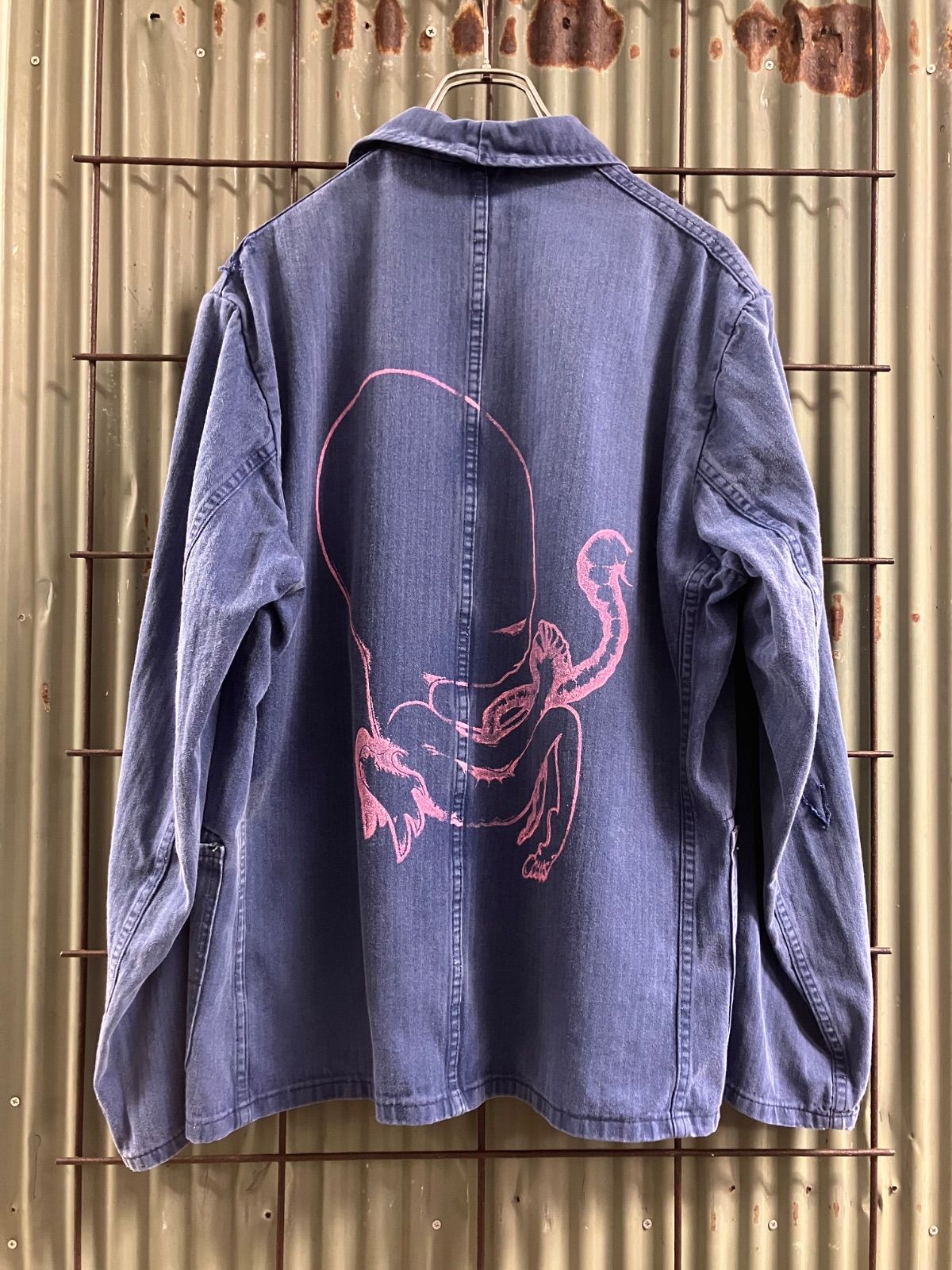 Vintage HBT French Work Jacket フレンチワークジャケット Euro