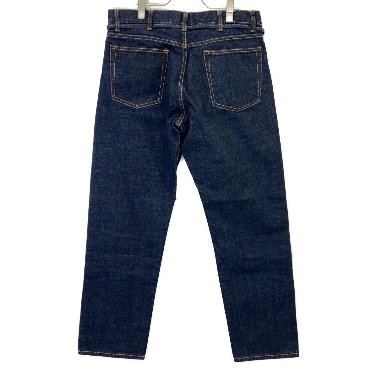 CAHLUMN カウラム ｲﾝﾃﾞｨｺﾞ ﾎﾞﾀﾝﾌﾗｲ ｾﾙｳﾞｨｯﾁ ｽﾄﾚｰﾄﾃﾞﾆﾑﾊﾟﾝﾂ XL Selvedge 