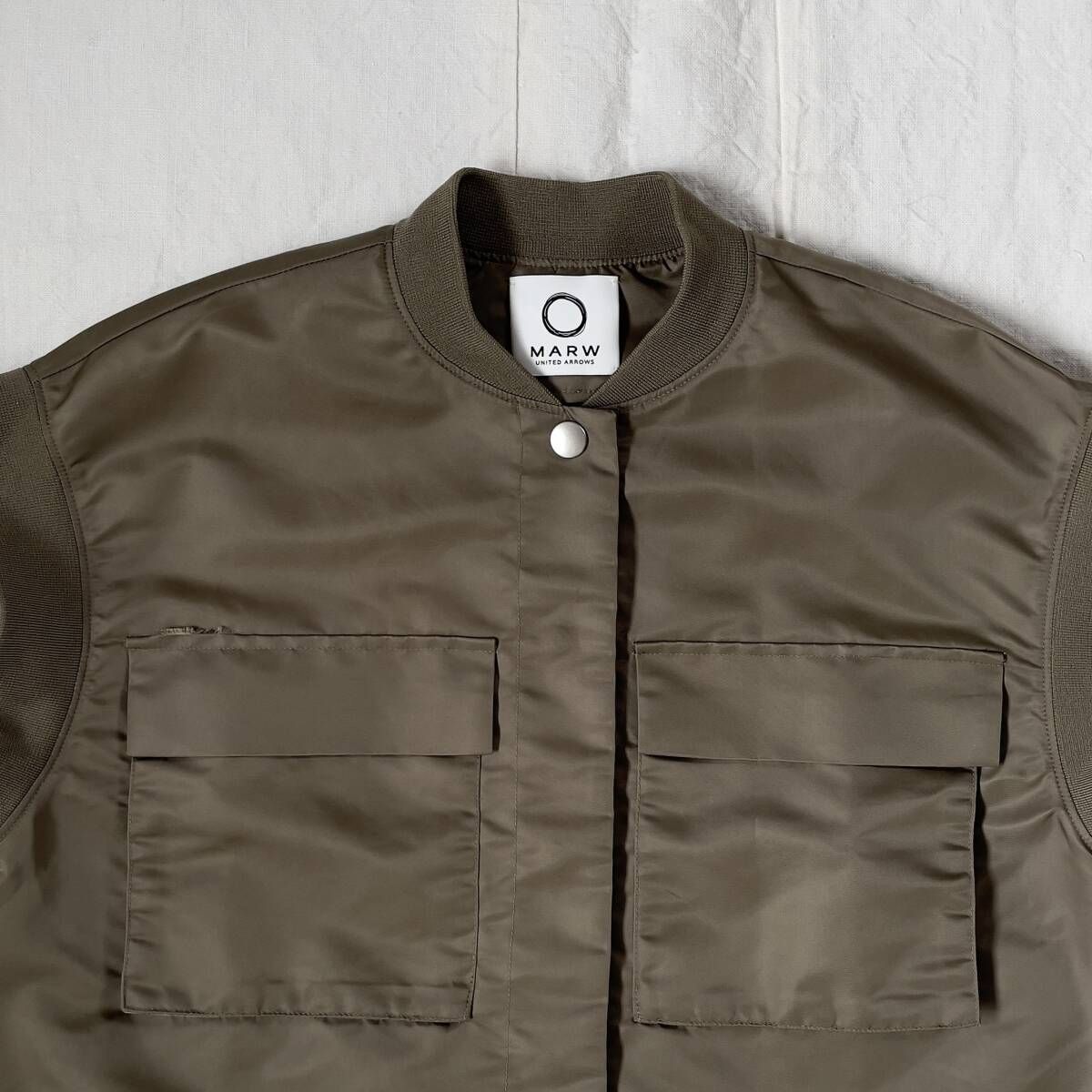 MARW UNITED ARROWS マルゥ ユナイテッドアローズ 24SS MA-1 ベスト