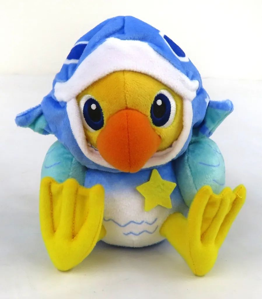 中古】ぬいぐるみ うお座 AM 星座チョコボぬいぐるみ おひつじ座＆みず