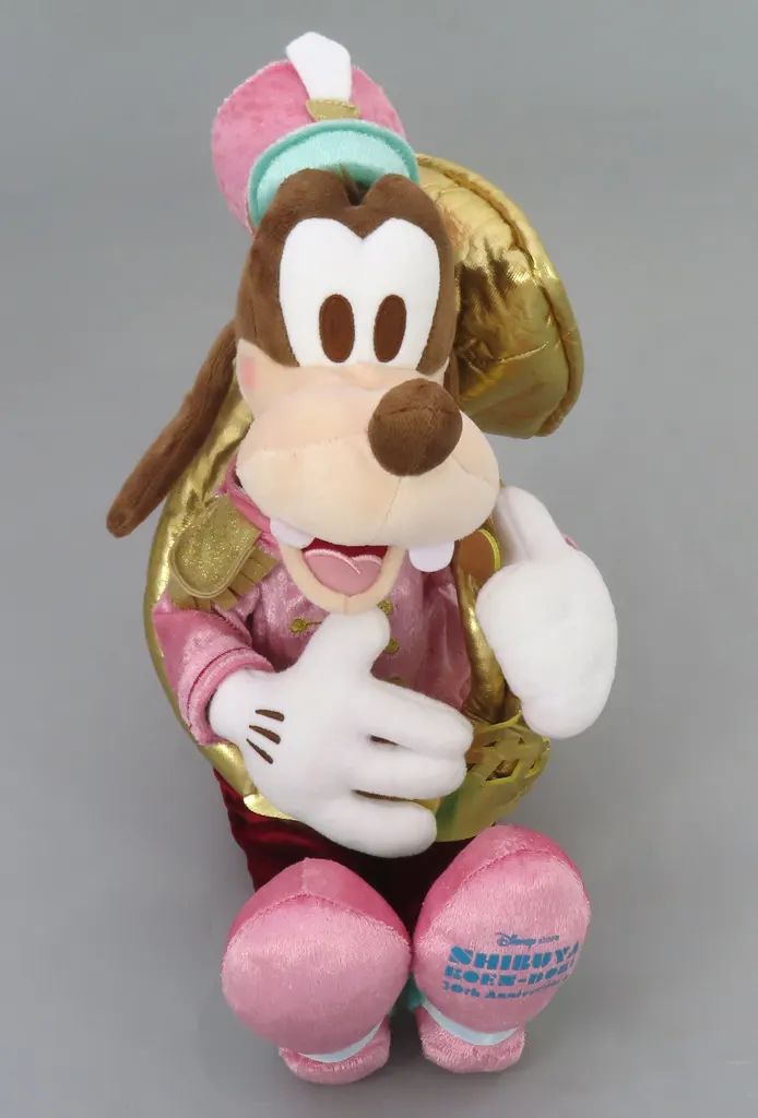 中古】ぬいぐるみ グーフィー ディズニーストア渋谷公園通り店30周年