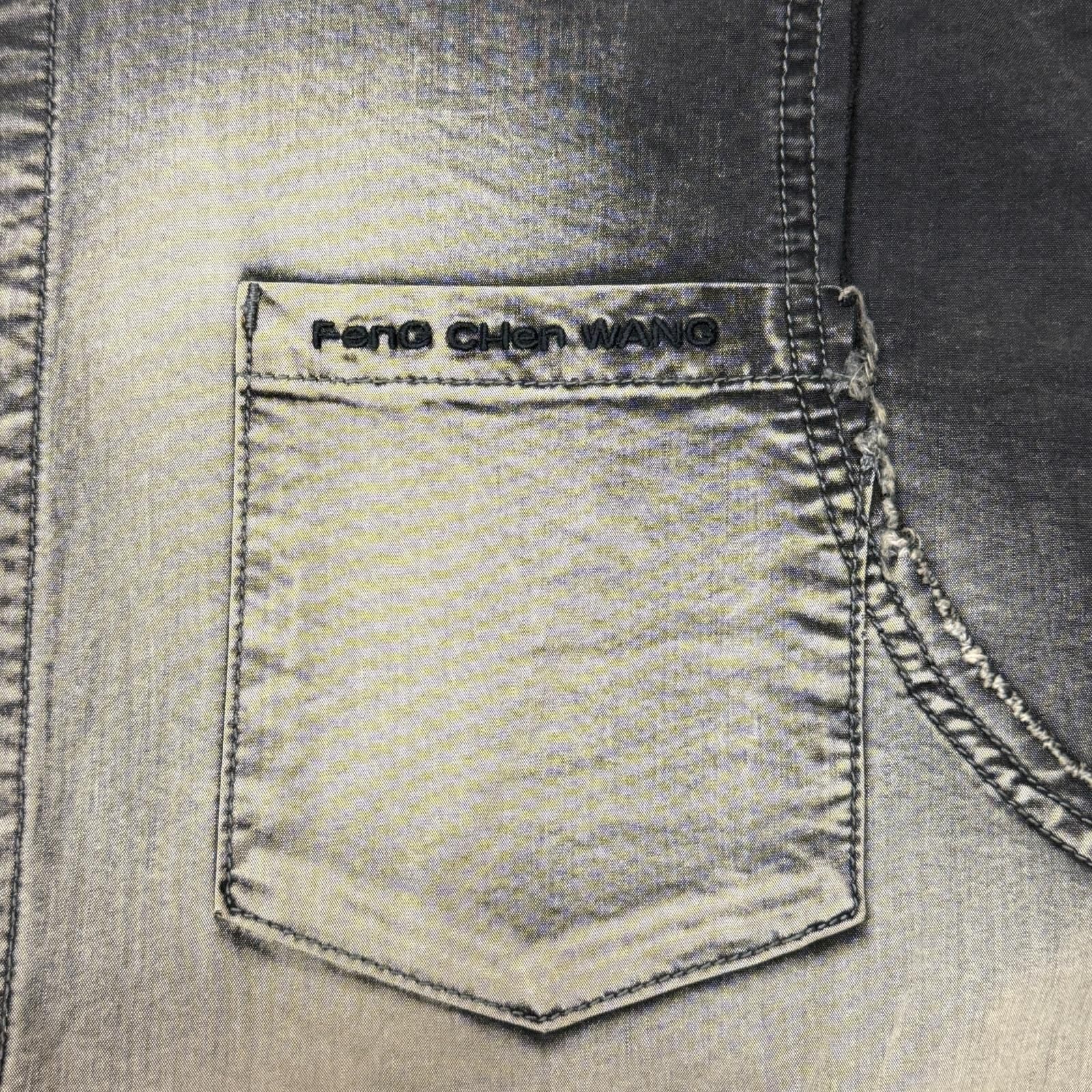 未使用 Feng Chen Wang Gradient Denim Shirt グラディエントデニム