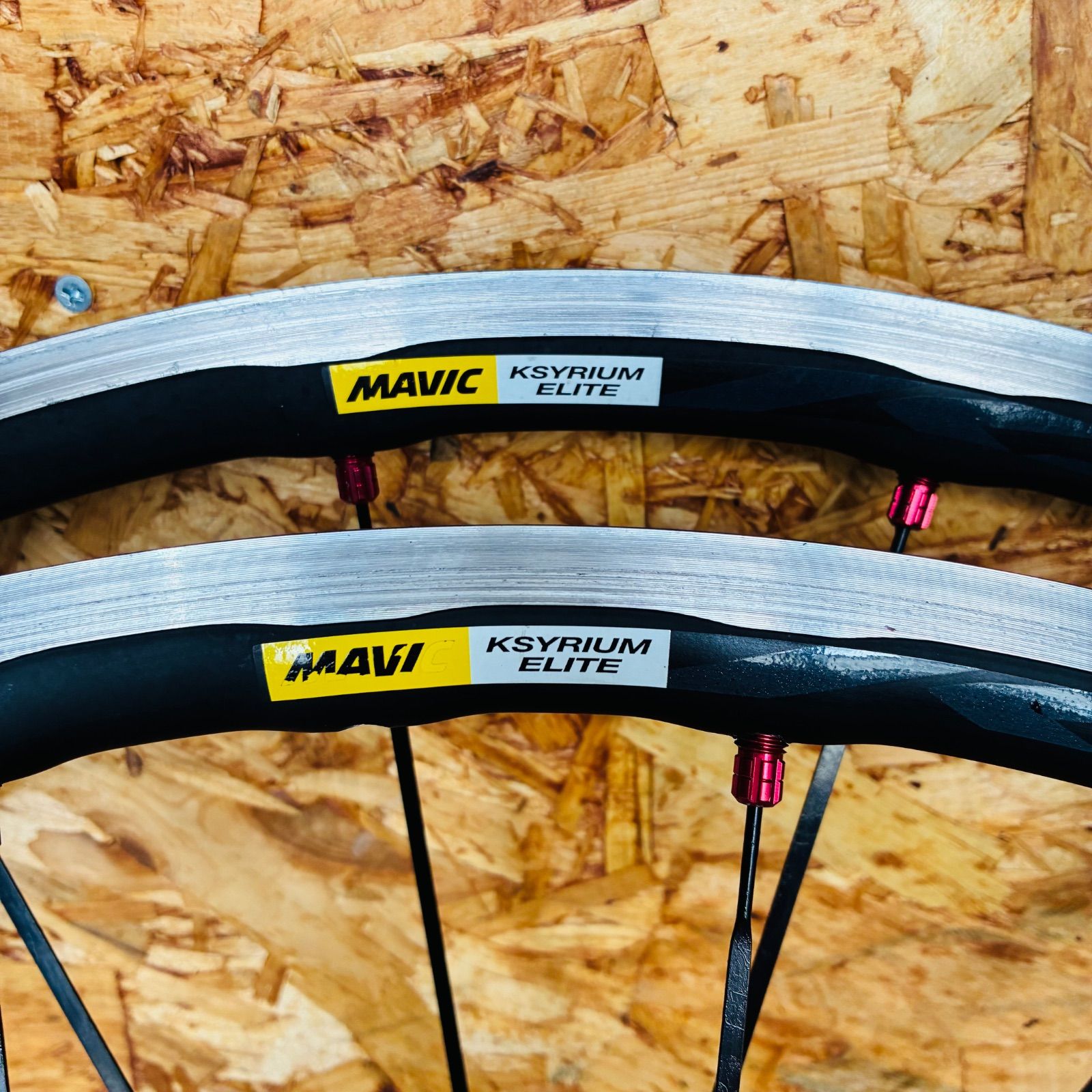 【美品】マビック MAViC キシリウムエリート前後クリンチャー シマノフリー マヴィック MAVIC キシリウム KSYRIUM ELITE S ホイールセット アルミ
