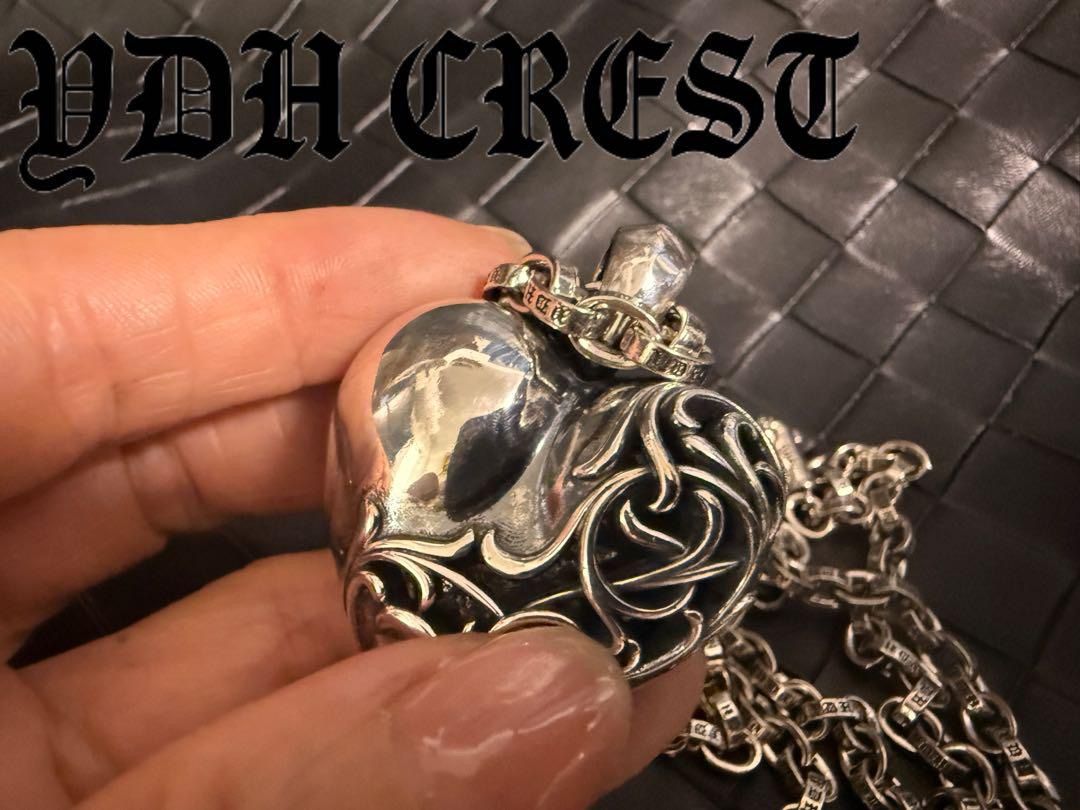 ⭐️HARTG　シルバーネックレス　写真や小物が収納可能ハート型デザインネックレス