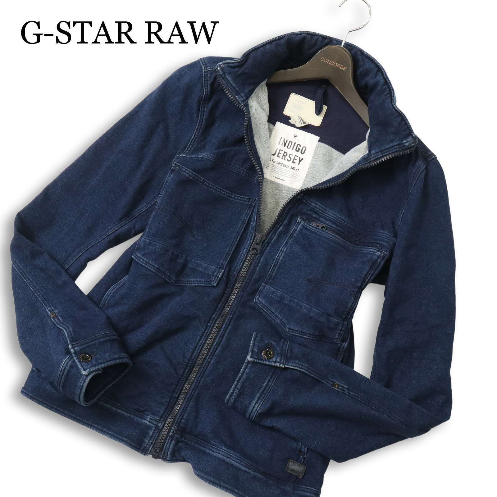 G-STAR RAW ジースター ロウ 通年☆ 【ATTACC SWEAT M65 SLIM 3D JKT 