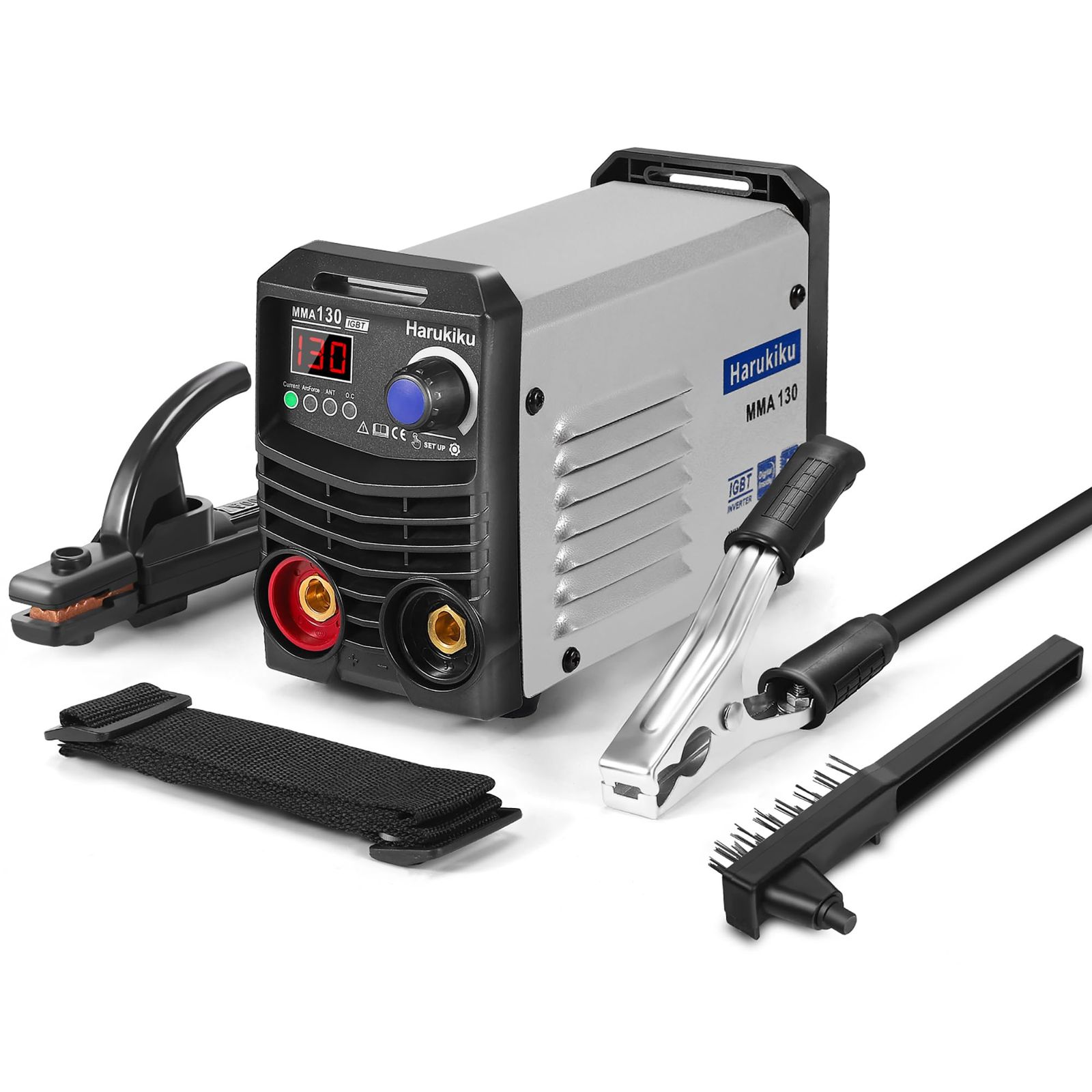 アーク溶接機 100V 130A直流 ポータブル溶接機 小型 IGBTインバーター 