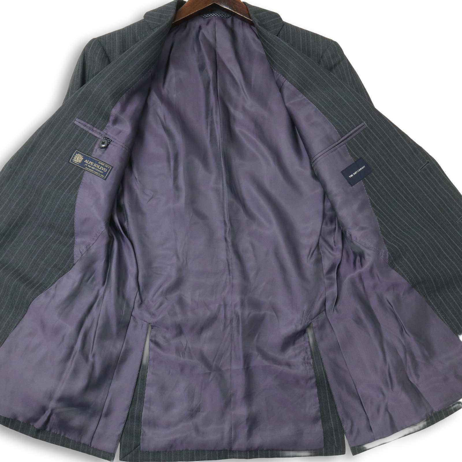 THE SUIT COMPANY ALPE SOLIVO ビジネススーツ THE SUIT COMPANY スーツカンパニー 通年☆ ALPE SOLIVO イタリア生地