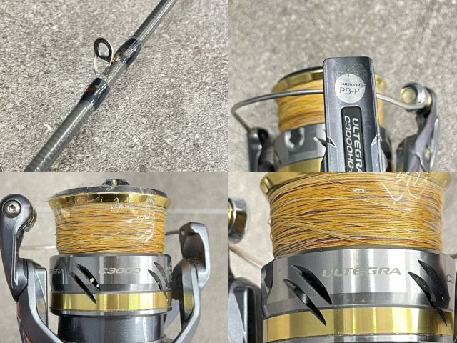 釣竿 リール付き DREAM THIEF DT-LSJ982ML+ SHIMANO ULTEGRA C3000 