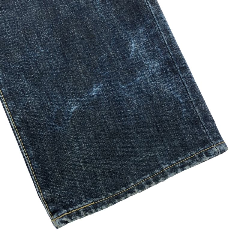 90s ビンテージ Levi's 501xx表記 W36L32 ボタン刻印524 中古】90s LEVI'S 501XX デニムパンツ ボタン刻印501 ビックE サイズ