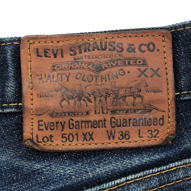 中古】90s LEVI'S 501XX デニムパンツ ボタン刻印501 ビックE サイズ