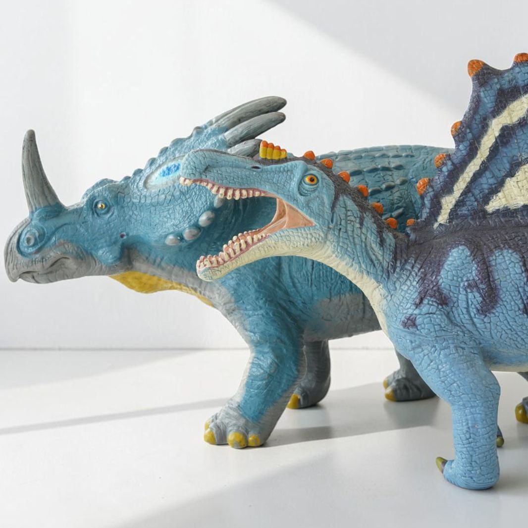 恐竜 フィギュア 大型 8体セット スピノサウルス ティラノサウルス