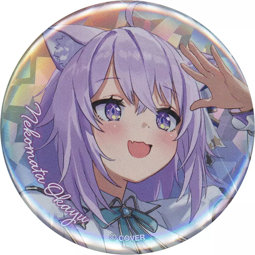 ホロライブ 猫又おかゆ おかゆにゅ～～む！ イベント限定 缶バッジ 非売品 20251030__E3_81_8A_E3_81_8B_E3