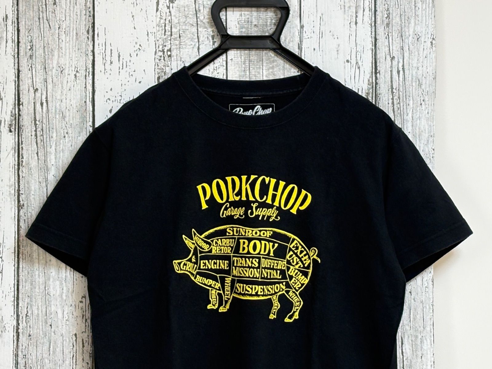 ポークチョップガレージサプライ PORKCHOP GARAGE SUPPLY PORK Tシャツ