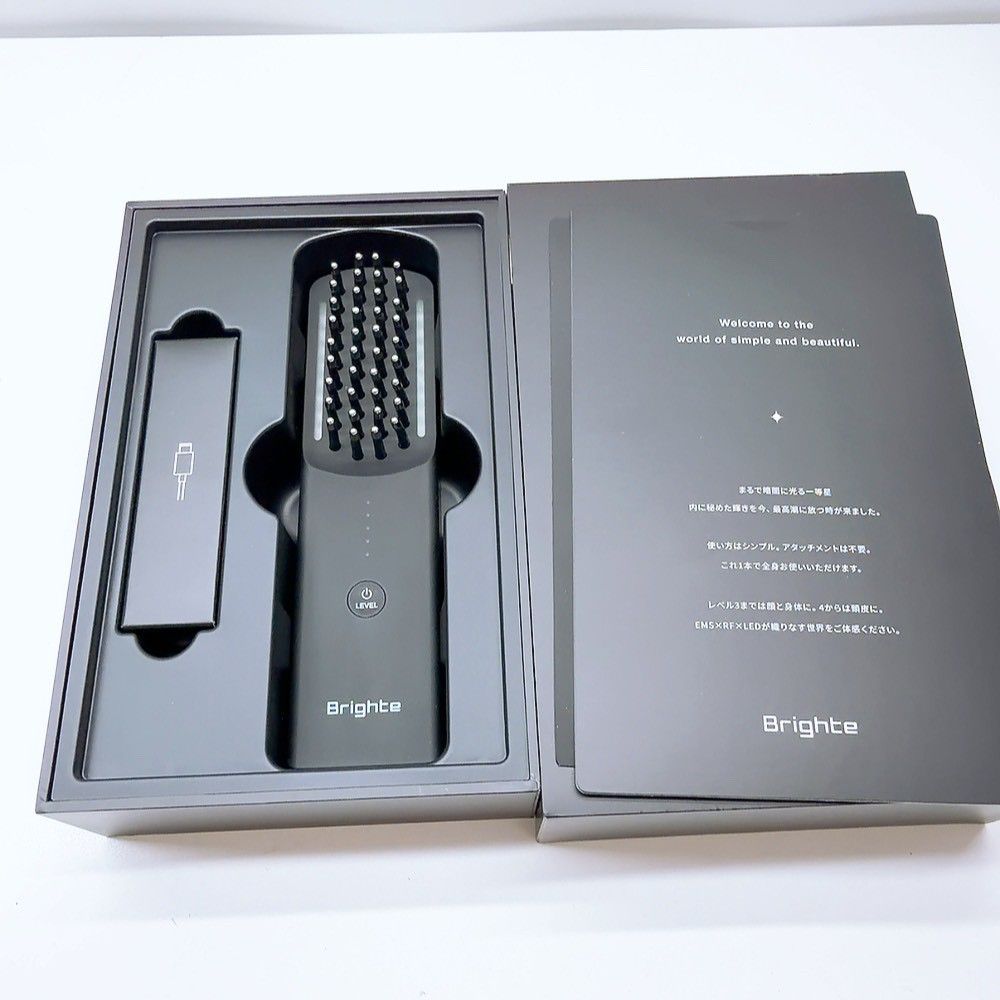 Brighte エレキブラシ 美顔器 中古品｜Yahoo!フリマ（旧PayPayフリマ
