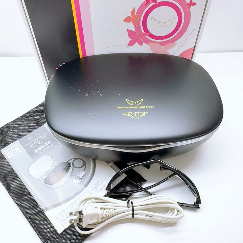 【未使用】脱毛器　ケノン本体　 ver.7.1 ほぼ未使用》 ケノン ver 7.1 プレミアム カートリッジ付き エムテック