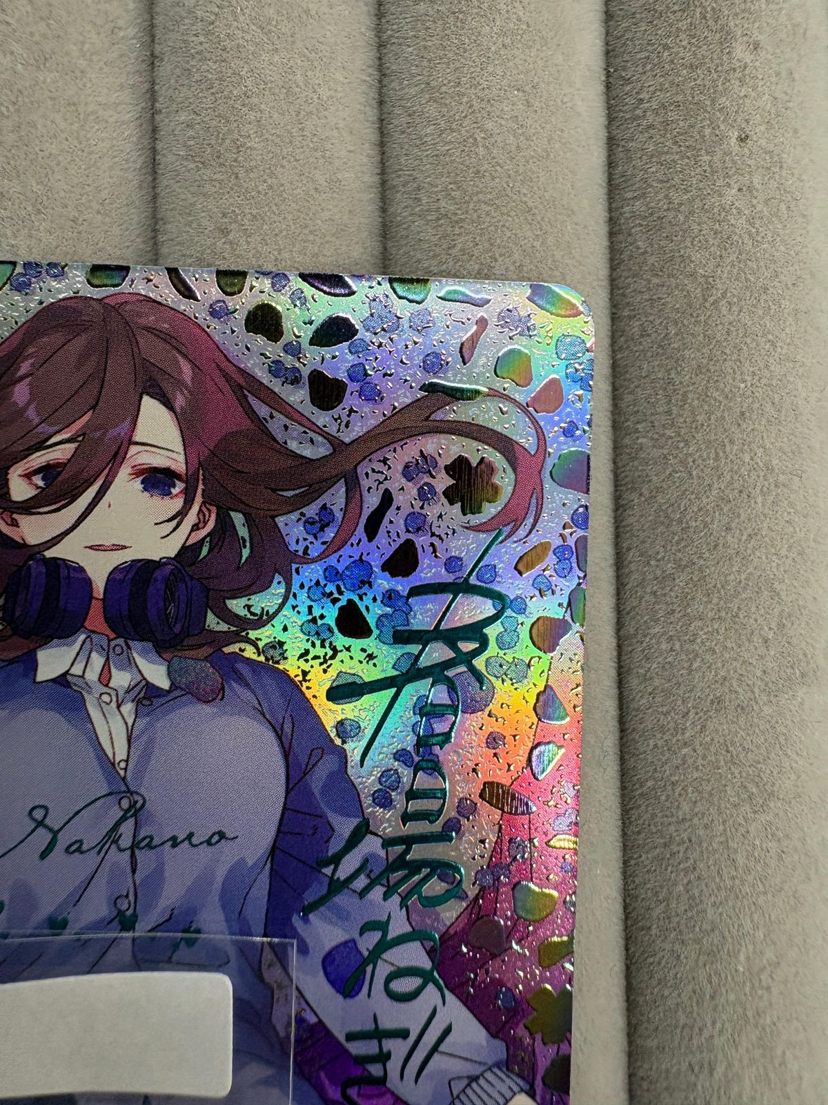 五等分の花嫁カードゲーム君というかがやき 中野三玖SSSP箔押しサイン