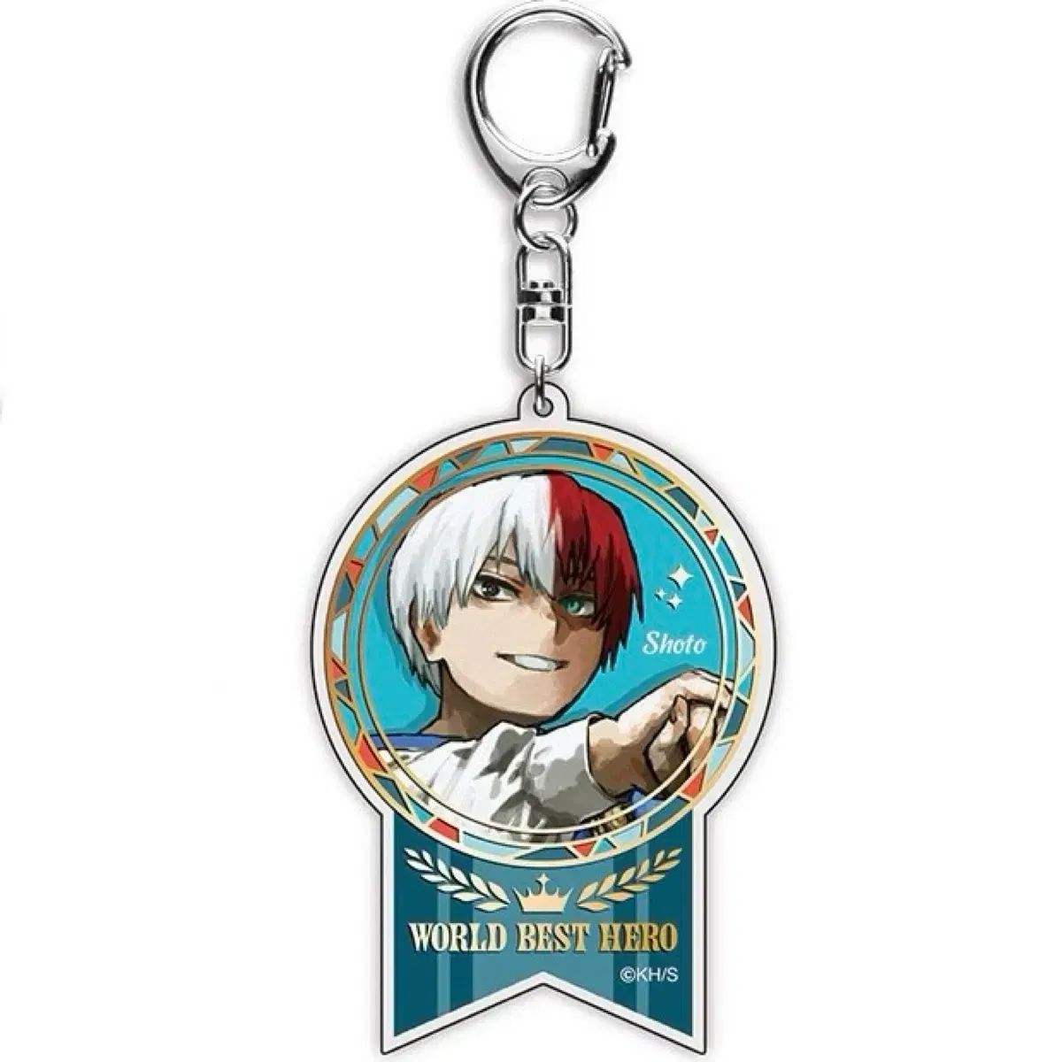 ヒロアカ原画展 WORLD BEST HERO キーホルダー 荼毘 物間 アクリル